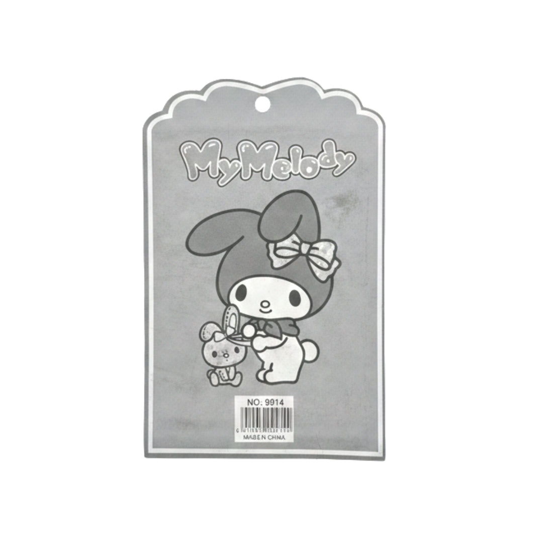 My Melody 8-Piece Stationery Set – Pink Sanrio-Inspired School Supplies Kit with Pencils, Eraser, Sharpener, Notebook, and 8-Pack Color Crayons