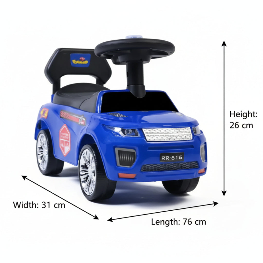 Premium Kids' Range Rover Style Foot-to-Floor Ride-On Car