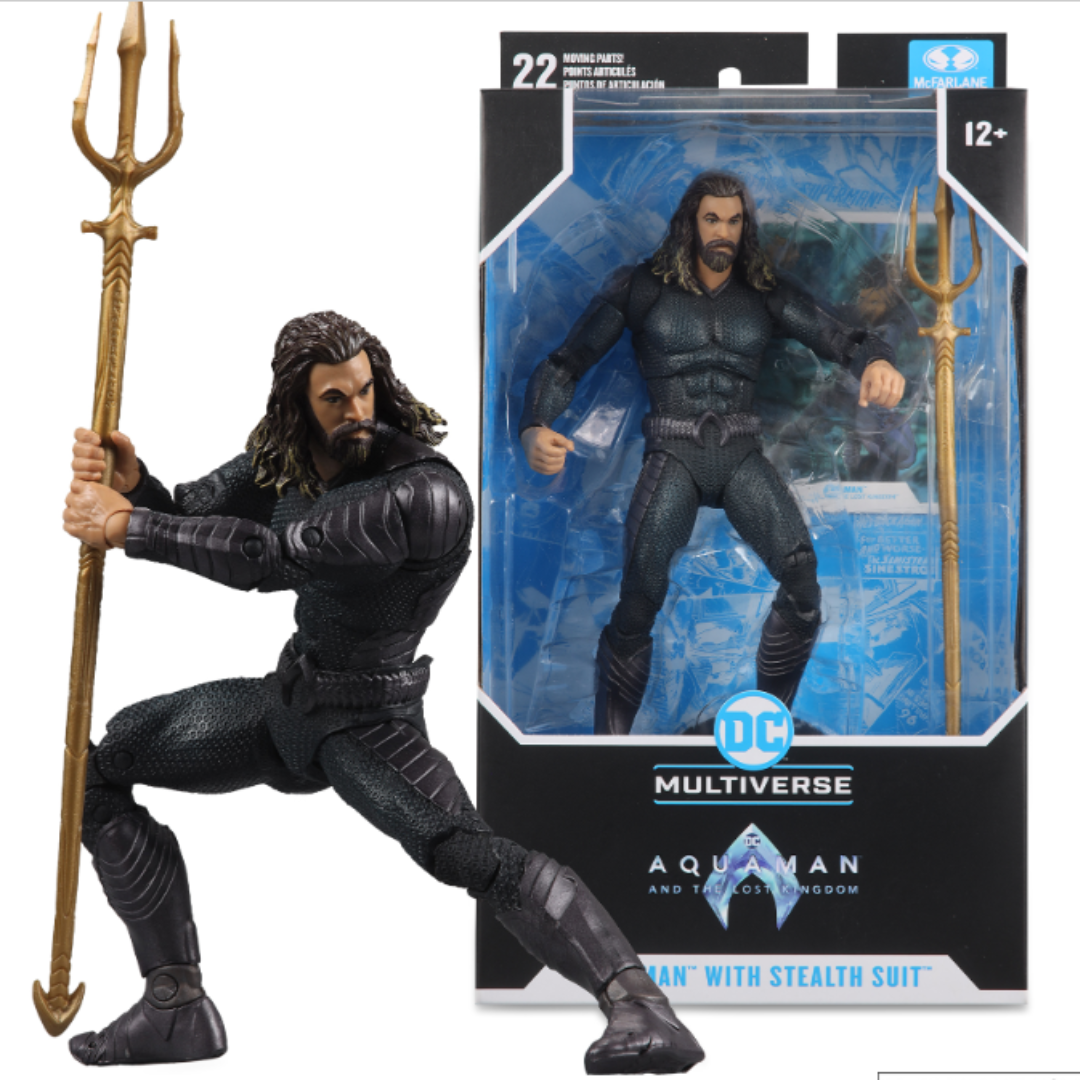 Aquaman Power FX Compatible Action Figure ā Large Scale Superhero Toy for Kids