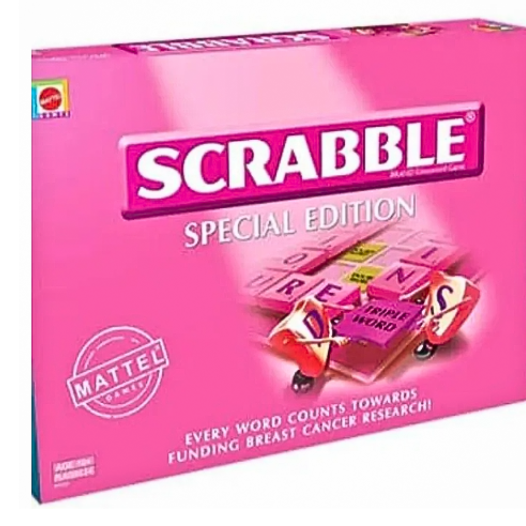 Scrabble Special Edition by Mattel - Every Word Counts Strategy Game