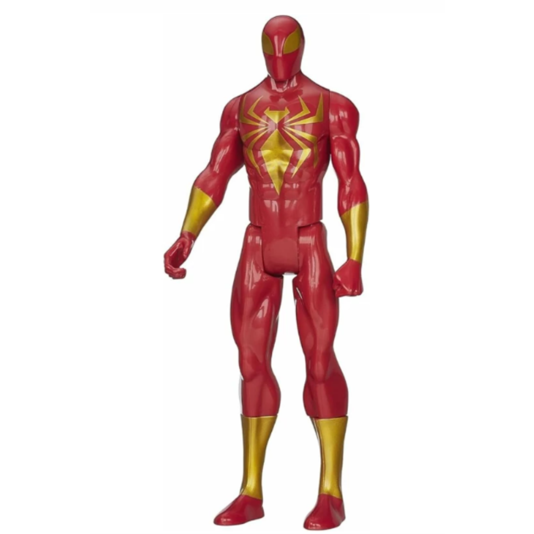 Marvel Ultimate Spider-Man Iron Spider Titan Hero Series 12-Inch Action Figure – Collectible Superhero Toy for Kids & Fans