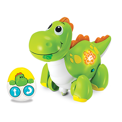 WinFun Walk With Me Dinaboo | RC Dinosaur Toy | Sounds & Melodies | 18M+