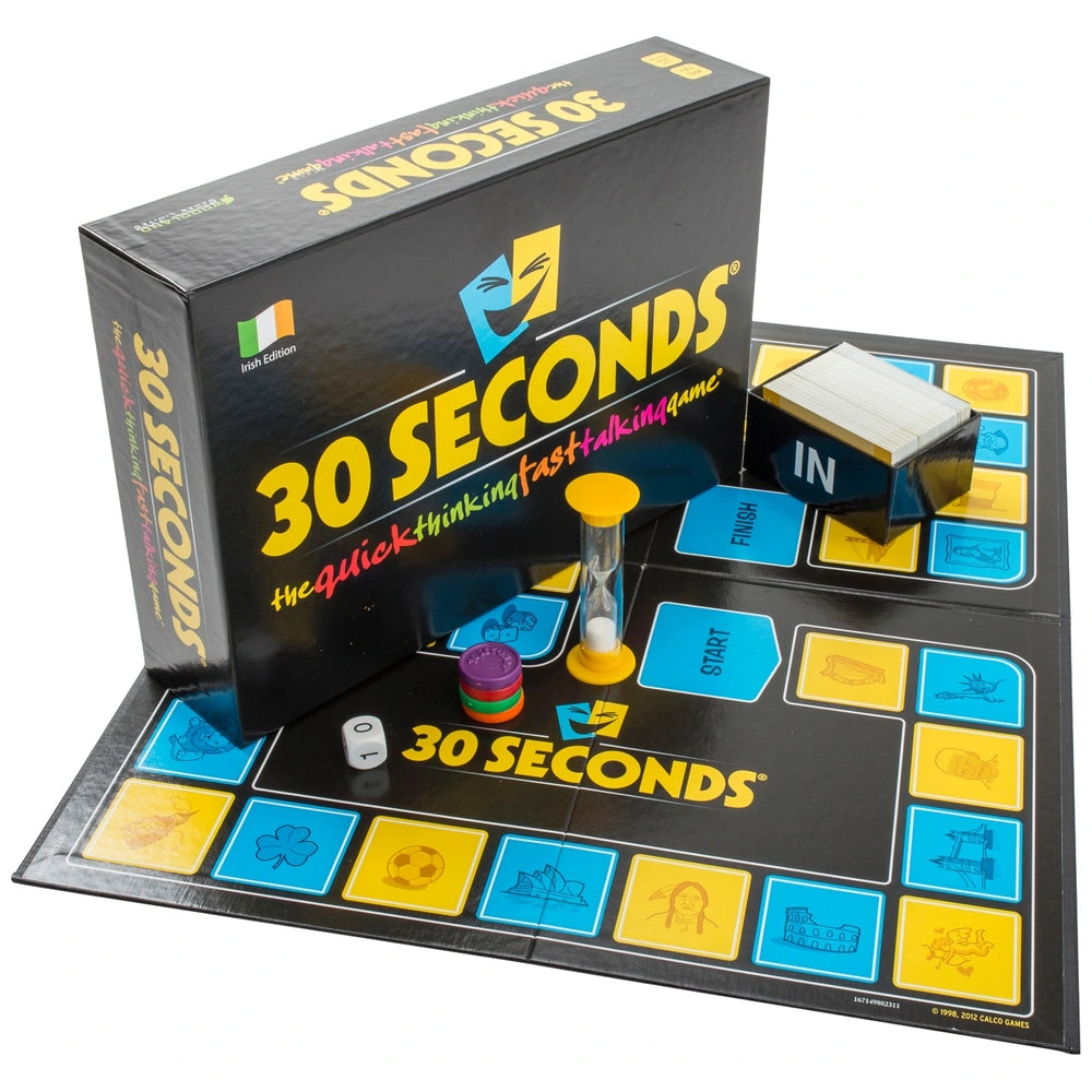 30 Seconds – The Quick Thinking & Fast Talking Family Board Game