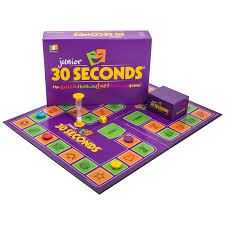 30 Seconds Junior – Fast Talking, Quick Thinking Kids Party Game | Fun Family Board Game