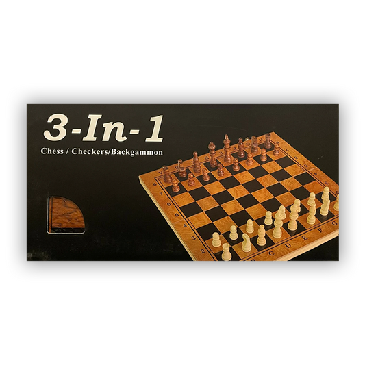3 in 1 Chess | Checkers | Backgammon