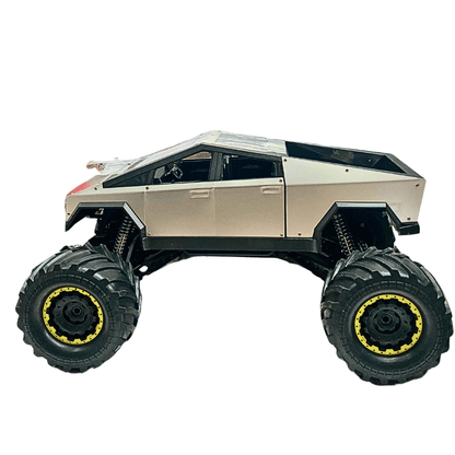 4x4 Cyber Style RC Rock Crawler - High-Strength Shock & Alloy Metal Body - Kiddy Treasures
