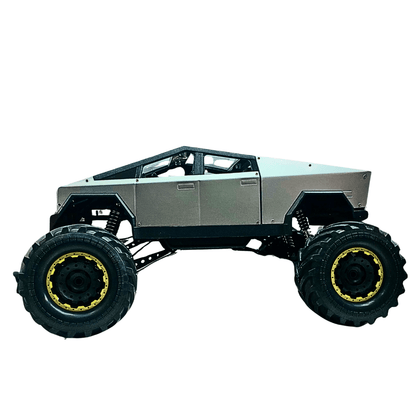 4x4 Cyber Style RC Rock Crawler - High-Strength Shock & Alloy Metal Body - Kiddy Treasures