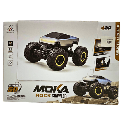 4x4 Cyber Style RC Rock Crawler - High-Strength Shock & Alloy Metal Body - Kiddy Treasures