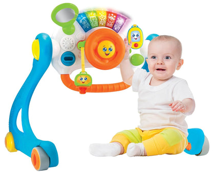 WinFun 5-in-1 Drive 'N Play Gym Walker – Multi-Stage Activity Center