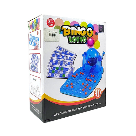 Bingo Lotto Game Set | 90 Numbers | Family Fun Game for Ages 3+