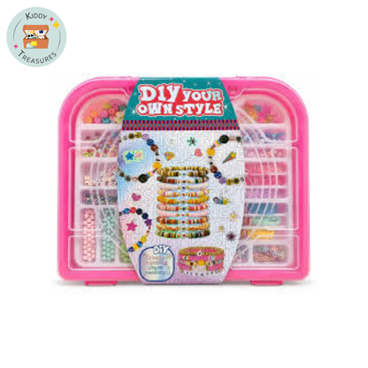 DIY Bead Jewellery Making Kit with Storage Case (Ages 3+)
