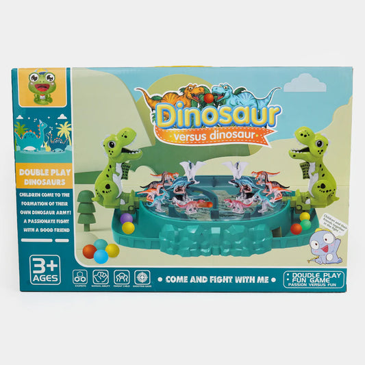 Dino Battle Game Play Set for Kids – Fun Shooting Dinosaur Toy | Educational Indoor Hunting Game