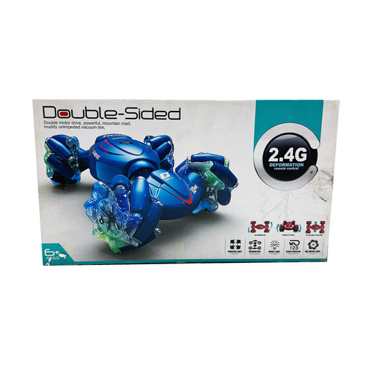2.4G Double-Sided RC Stunt Car | 4WD All-Terrain Drifting & Twisting Off-Road Vehicle