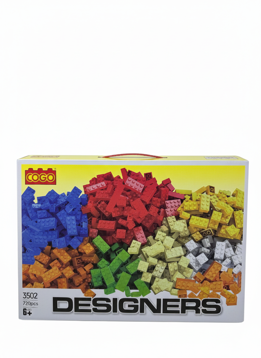 COGO 3502 Designers Creative Building Blocks Set - 720 Pieces