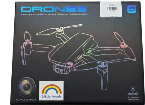 4K Dual Camera Foldable Drone for Kids & Adults