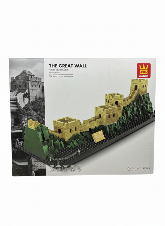 Wange 6216 The Great Wall of China Architecture Building Block Set (1407 Pieces)
