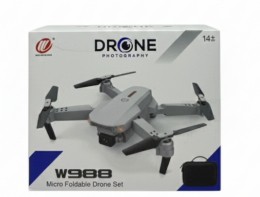 W988 Micro Foldable Drone Set with 4K UHD Camera