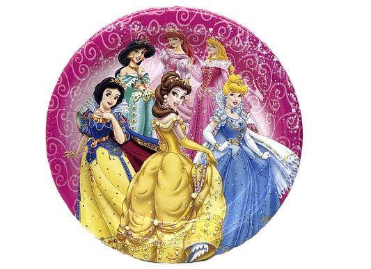 Premium 7-Inch Disposable Character Paper Plates - Multi-Theme Birthday Party Supplies for Boys & Girls (Pack of 10)