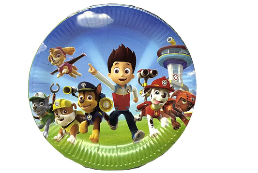 9-Inch Themed Disposable Party Plates (10-Pack) – Premium Kids' Character & Holiday Tableware