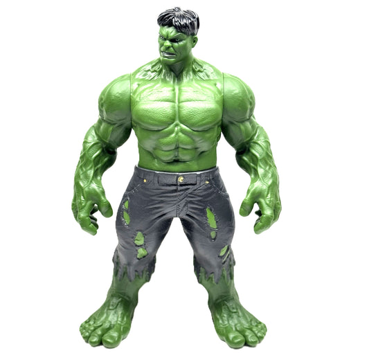 Marvel Avengers Incredible Hulk Action Figure – 12-Inch Classic Green Gamma-Powered Superhero Toy – Collectible Titan Hero Series Style Articulated Figure