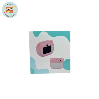 Kids Piggy Design Toy Camera with Carry Pouch (Ages 3+)