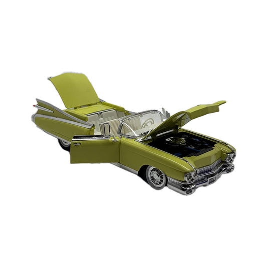 Maisto 1:24 Scale Red Die-Cast Model Sports Car: Collectible High-Detail Replica with Openable Doors, Hood, and Trunk