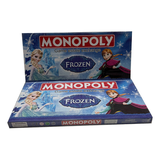 Monopoly Frozen Edition – Disney Frozen Family Board Game | Elsa & Anna Adventure