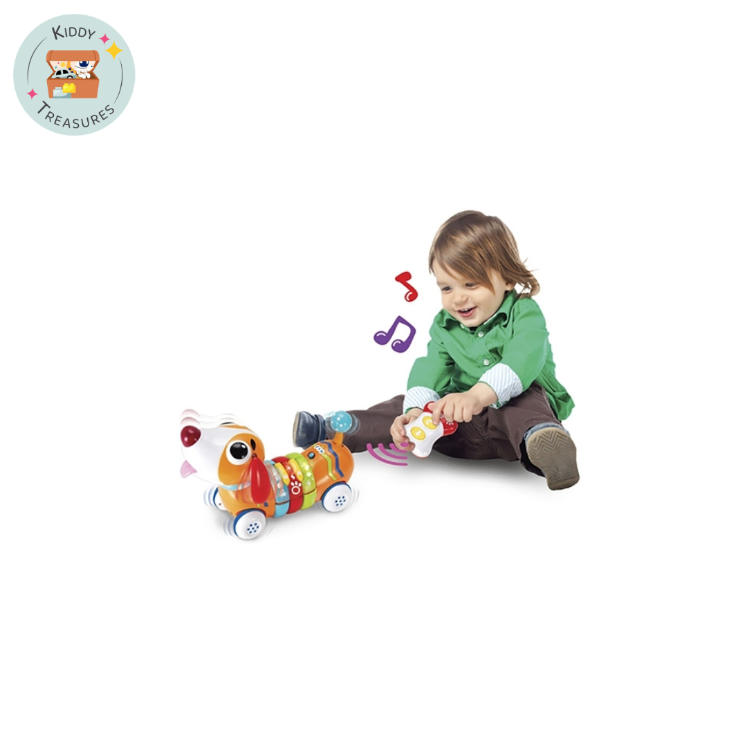 R/C Rainbow Pup Remote Control Toddler Toy (Ages 1+)