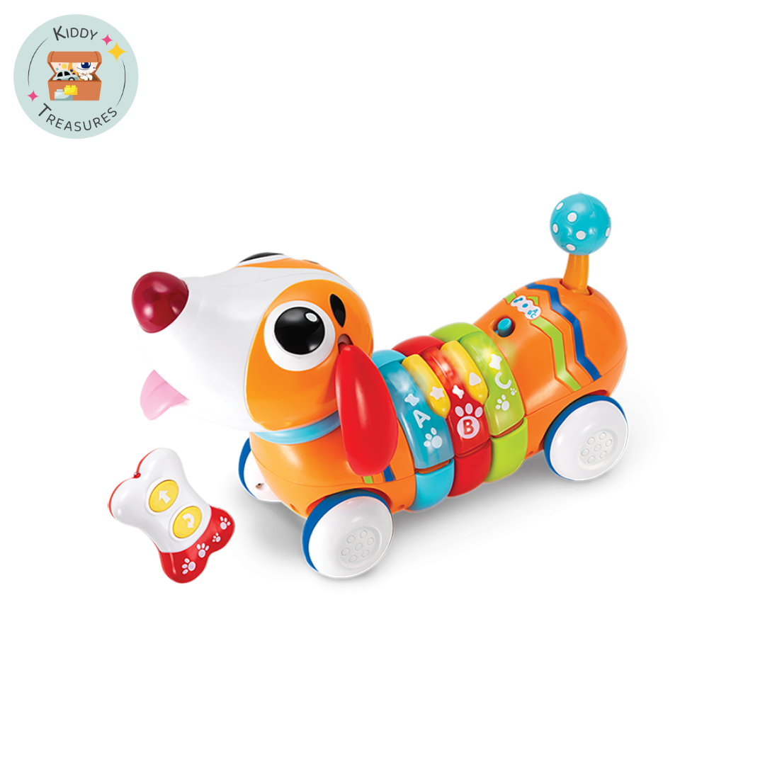 R/C Rainbow Pup Remote Control Toddler Toy (Ages 1+)