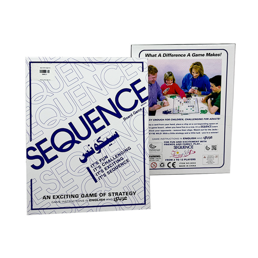 Sequence Strategy Board Game: Easy Enough for Kids, Challenging for Adults!