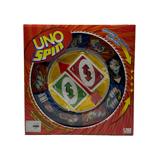 Mattel UNO Spin Card Game with Wheel | The Next Revolution of Classic Fun