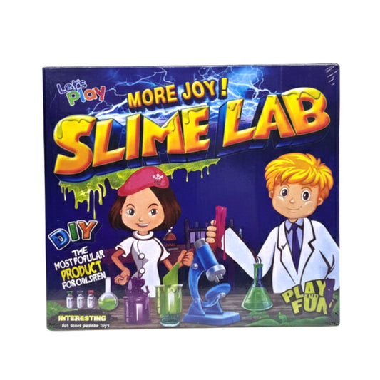 DIY Slime Lab Kit for Kids - "More Joy" Science Experiment Set - Includes Slime Powder, Beakers & Accessories - Educational STEM Toy for Boys & Girls Ages 6+