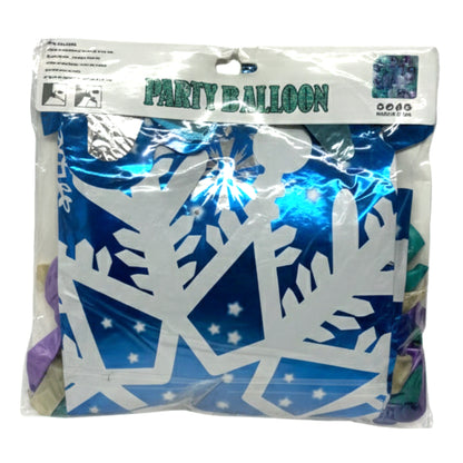 DiMi Premium 100+ Piece Balloon Garland Arch Kit – DIY Metallic & Confetti Balloon Set for Birthdays, Weddings, & Winter Wonderland Parties