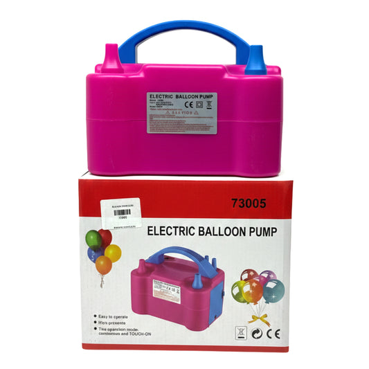 Portable Electric Balloon Pump - Dual Nozzle 600W High Power Balloon Blower Air Inflator for Party Decorations, Events, and Weddings - Fast & Efficient Auto/Manual Modes