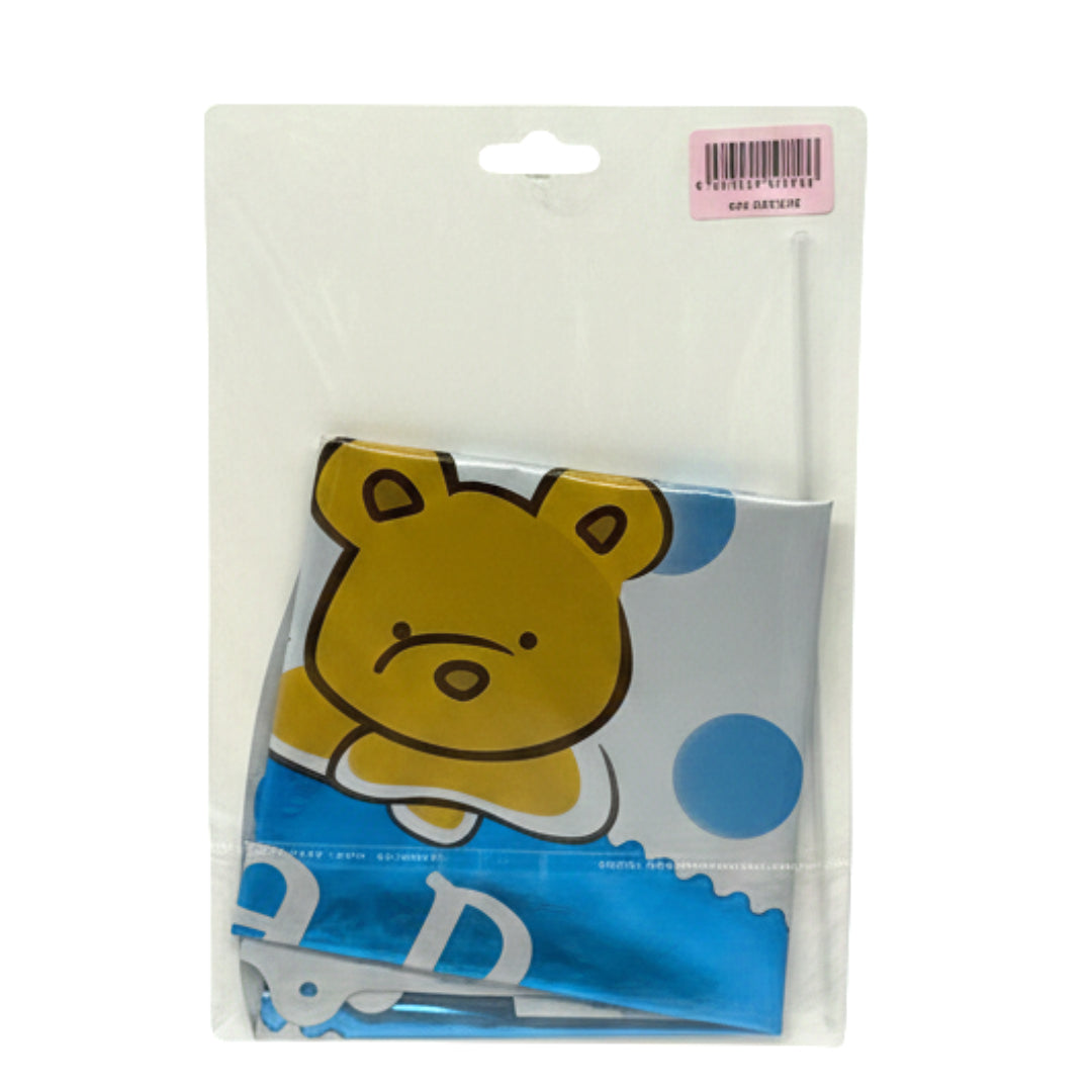18-Inch Gender Reveal Foil Balloons – "It's a Boy" & "It's a Girl" Teddy Bear Theme – Helium Quality Round Mylar Balloons for Baby Showers and Party Decorations