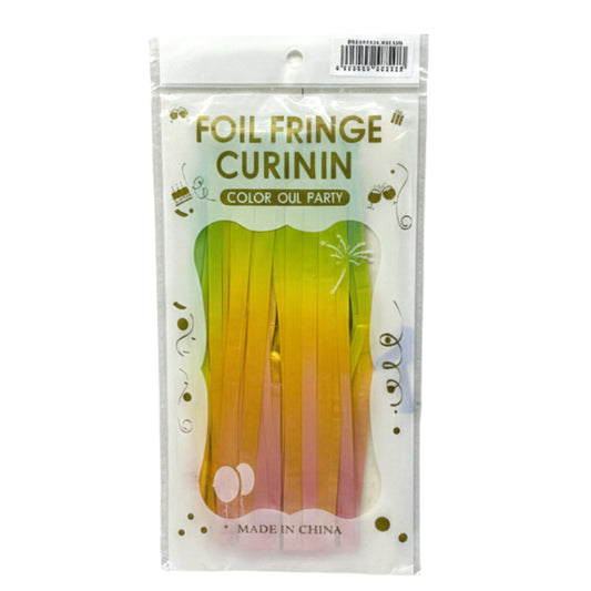 Sparkling Foil Fringe Backdrop Curtains - Perfect for Birthdays, Weddings & Parties (Multi-Color Selection)