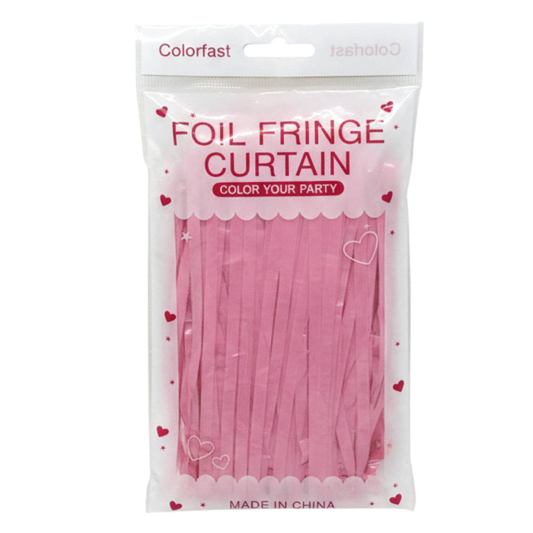 Sparkling Foil Fringe Backdrop Curtains - Perfect for Birthdays, Weddings & Parties (Multi-Color Selection)