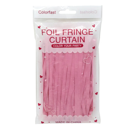 Sparkling Foil Fringe Backdrop Curtains - Perfect for Birthdays, Weddings & Parties (Multi-Color Selection)