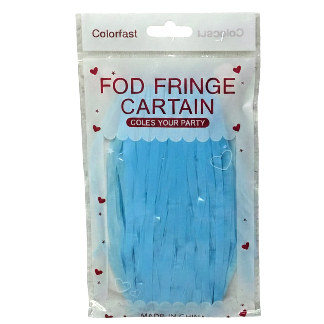 Sparkling Foil Fringe Backdrop Curtains - Perfect for Birthdays, Weddings & Parties (Multi-Color Selection)