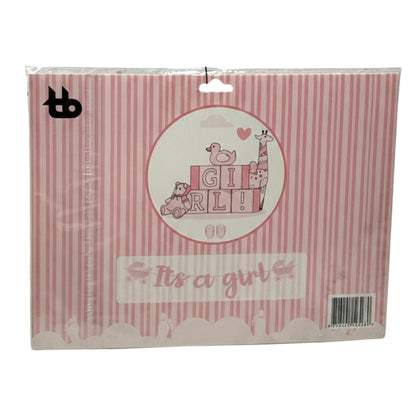 Premium Baby Shower Banner Set – "It's a Boy" or "It's a Girl" Gender Reveal Hanging Wall Decorations with Stroller & Star Cutouts