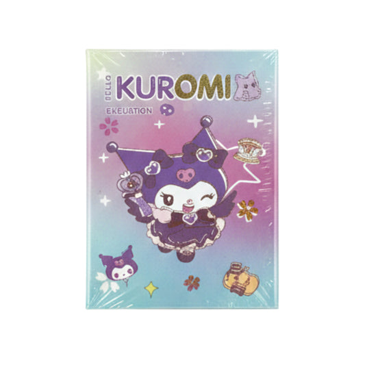 Official Sanrio Kuromi Magical Girl Aesthetic Notebook – Purple & Pastel Gradient Hardcover Journal, Kawaii Stationery for Fans & Collectors