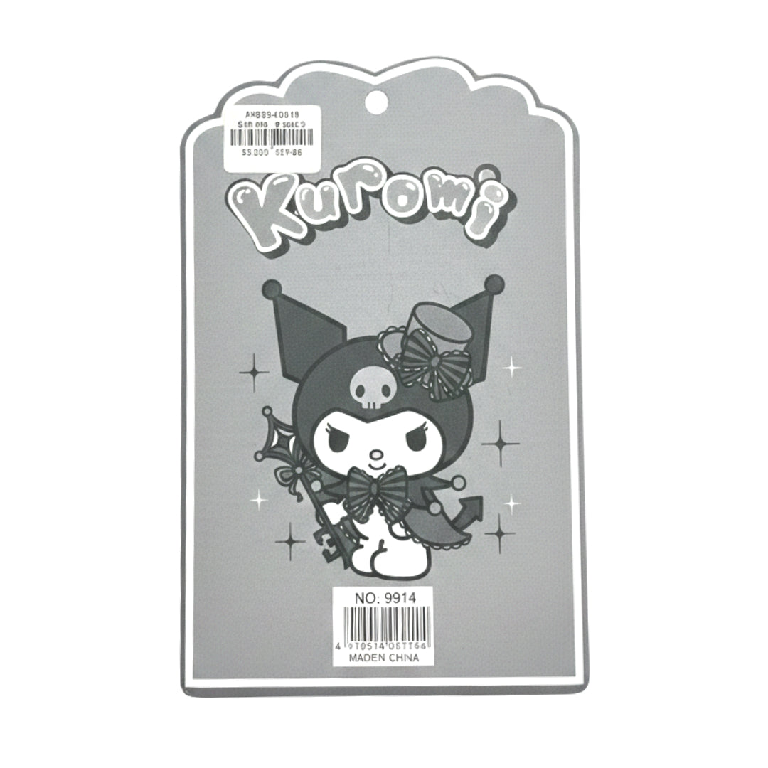 Official Sanrio Kuromi 10-Piece Stationery & Painting Set – Purple Aesthetic School Supplies Kit with Watercolors, Pencils, and Ruler