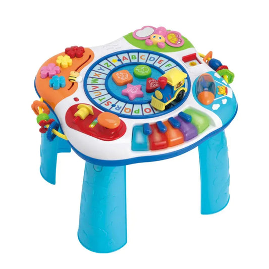 Winfun Letter Train & Piano Activity Table – Educational Musical Toy for Toddlers