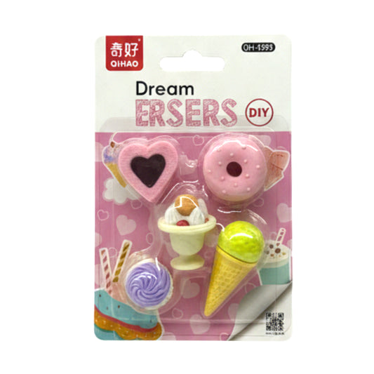 Ultimate 3D Puzzle Eraser Collection – Collectible Dinosaur, Outer Space, Sweet Treats, and Sports Novelty Rubber Erasers | DIY Take-Apart Toys for Kids, Classroom Rewards, and Party Favors