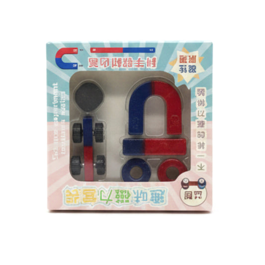 Educational Physics Magnet Experiment Kit - Classic Horseshoe & Bar Magnet Science Set for Kids