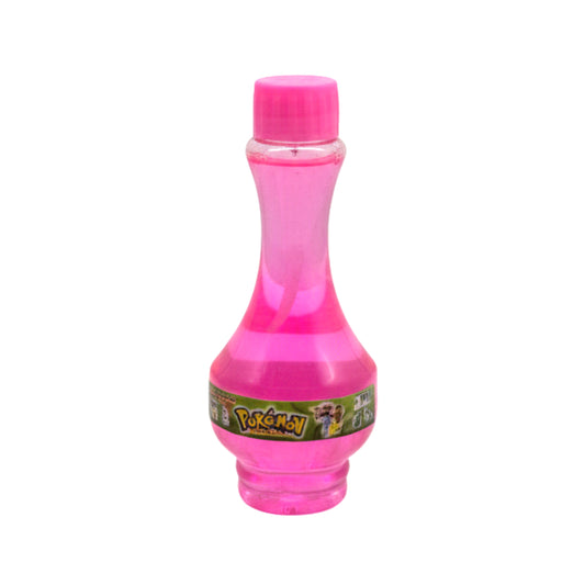 Pokémon Inspired Bubble Wand Bottle - Fun Outdoor Party Favors for Kids - Pack of 1 (Pink or Yellow)