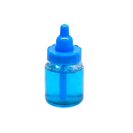 Magic Disappearing Juice & Milk Liquid Baby Doll Bottles – Realistic Toy Feeding Accessory for Pretend Play – Pack of 1 (Choose Your Color)