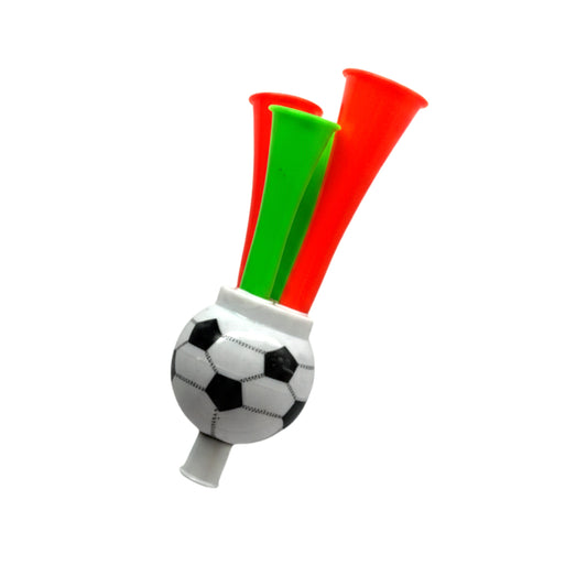 Soccer World Cup Vuvuzela Horn - Multi-Tone Stadium Noise Maker for Sports Fans & Parties - Single Pack (Assorted Colors)