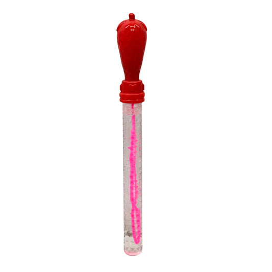 Fruit-Topped Fun Bubble Wand – Assorted Vibrant Colors (Pack of 1)