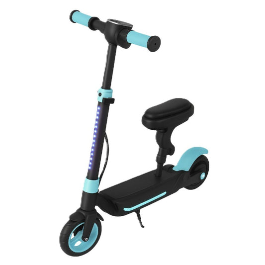 2-in-1 Kids’ Electric Kick Scooter with Adjustable Seat & LED Lights